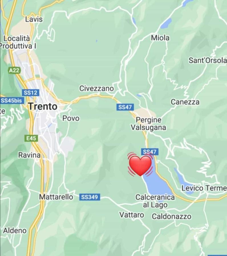 Ca' Dei Cigni Διαμέρισμα Calceranica al Lago Εξωτερικό φωτογραφία